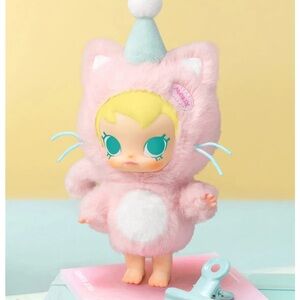 Pop Mart Baby Molly Pocket Friends pink kitty “Who’s The Good Girl”